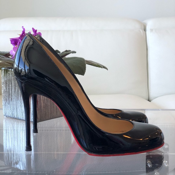 CHRISTIAN LOUBOUTIN FIFI PATENT LEATHER PUMPS - Picture 3 of 6